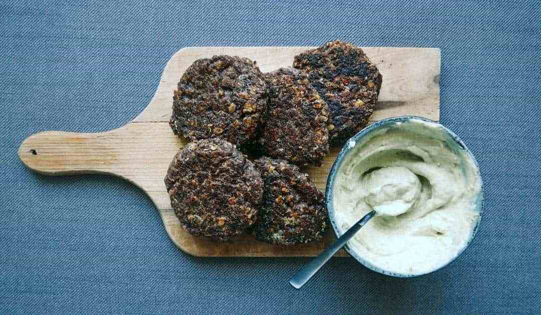 black bean patties