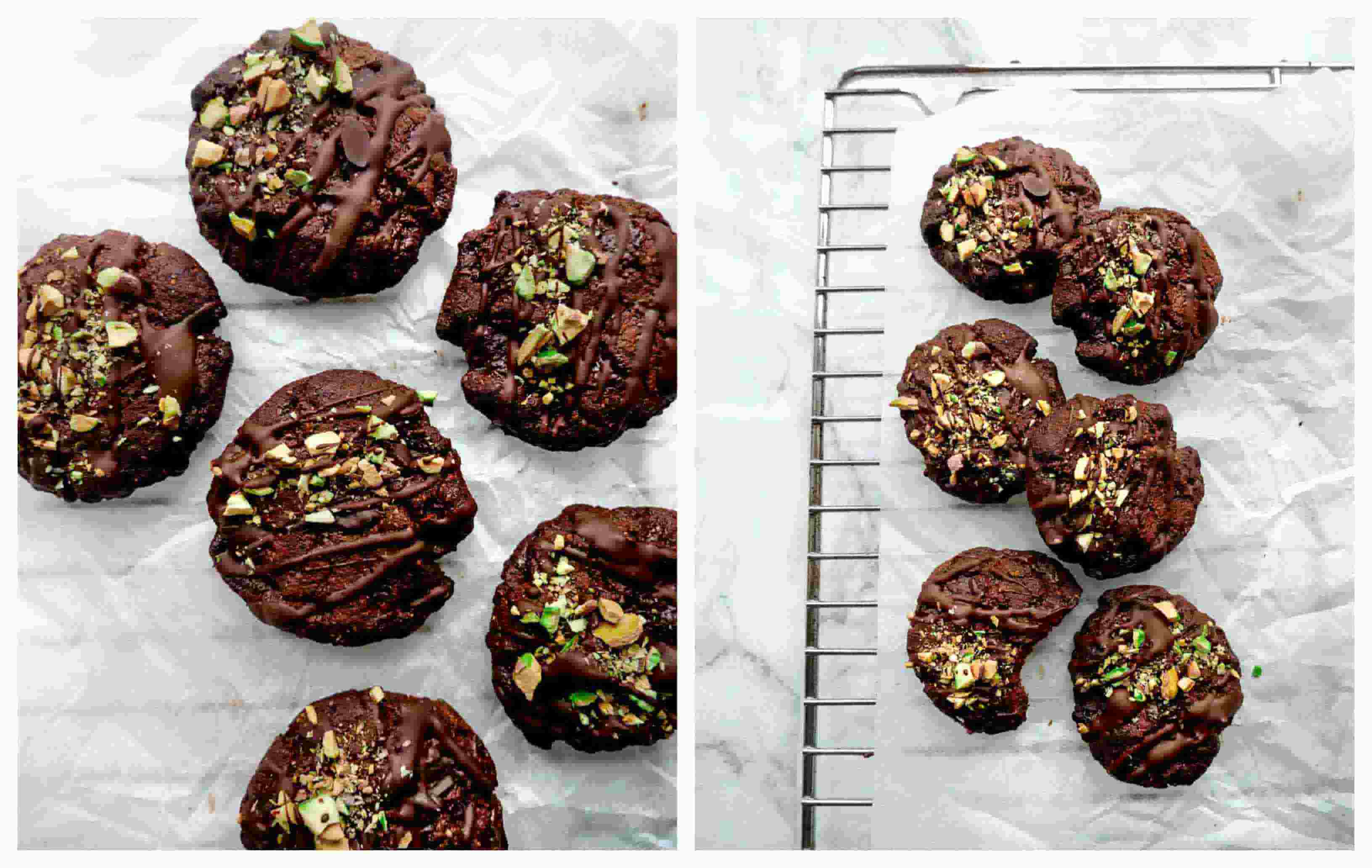 chocolate cookies vegan recipe