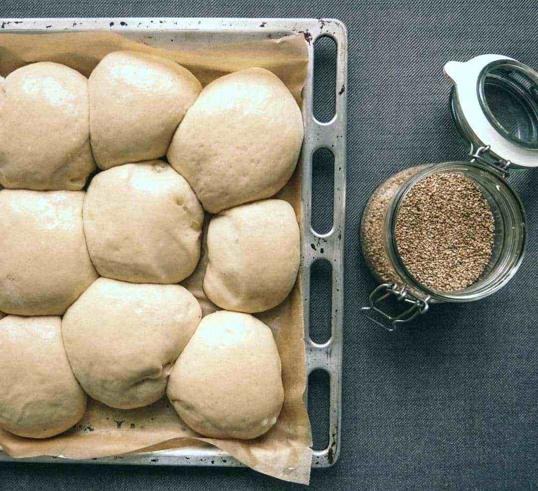 burger buns dough