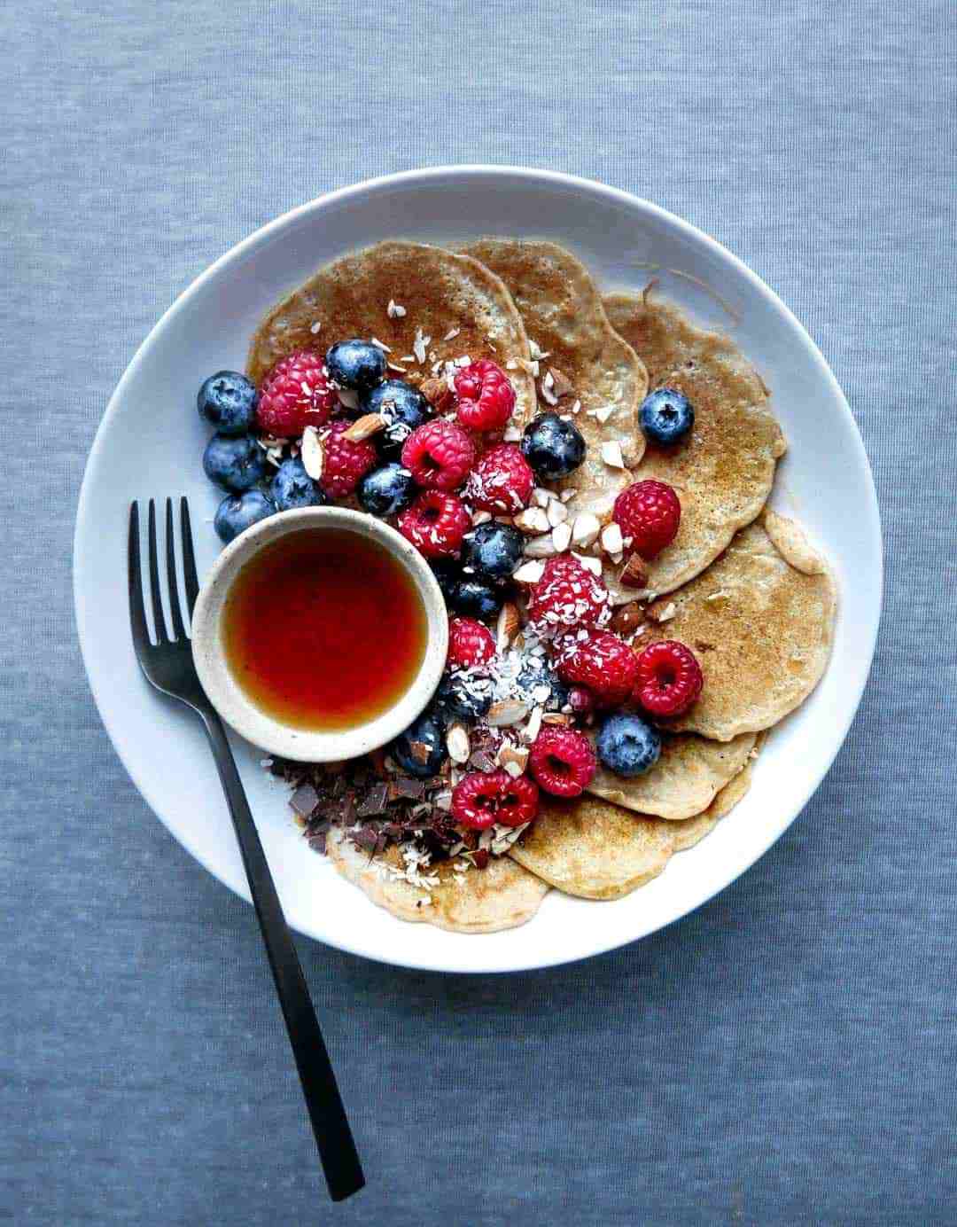 Easy vegan pancakes