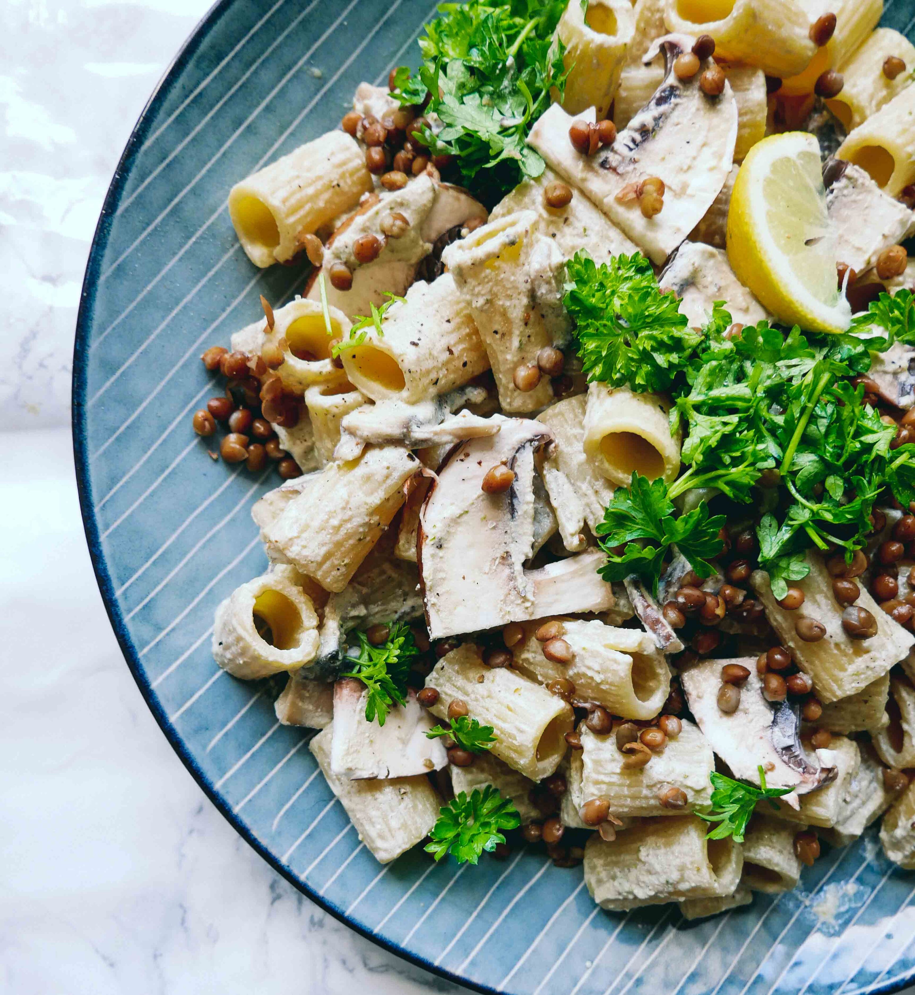 mushroom vegan pasta recipe