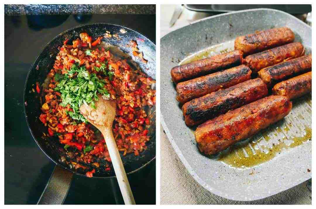 sausage mix vegan