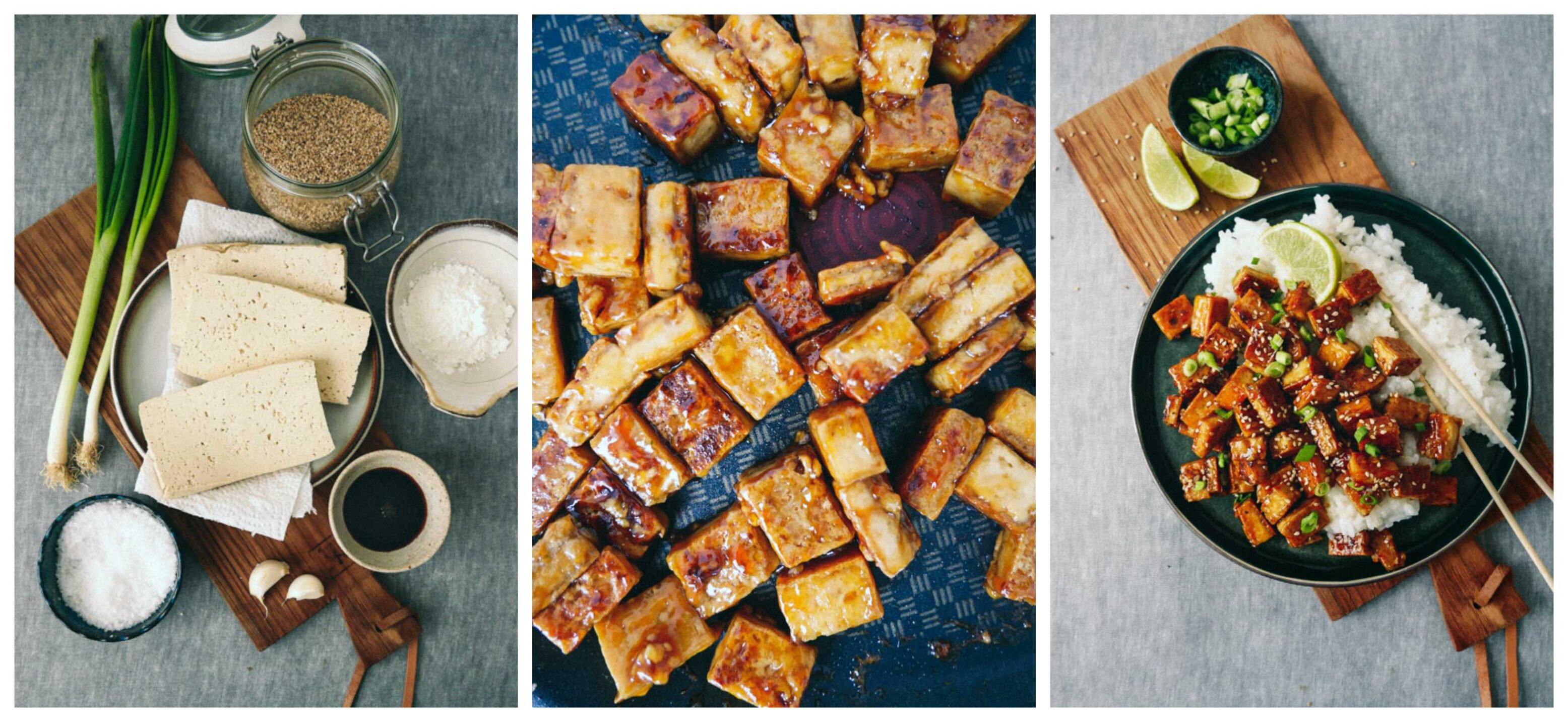 Fried caramelized tofu RECIPE